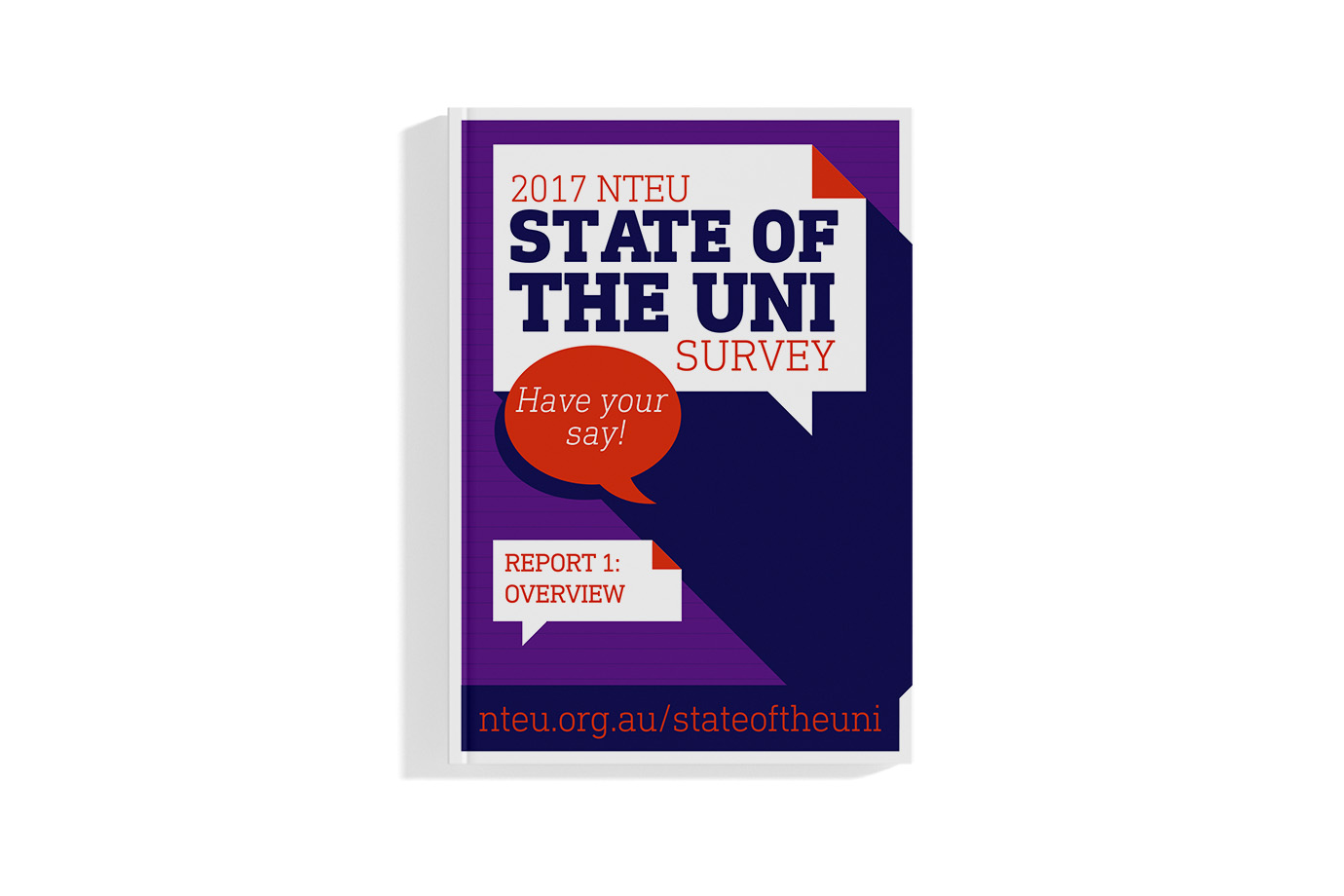State of the Uni Survey booklet